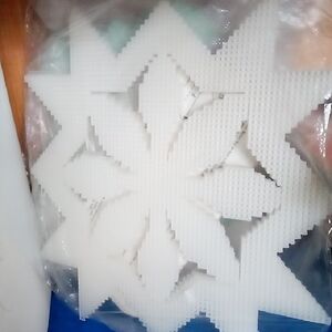 Vintage Plastic Stitch Needle Work Misc Pieces